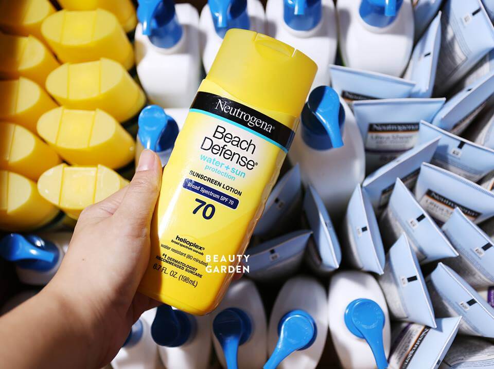 Kem chống nắng Neutrogena Beach Defense bảo vệ da hiệu quả